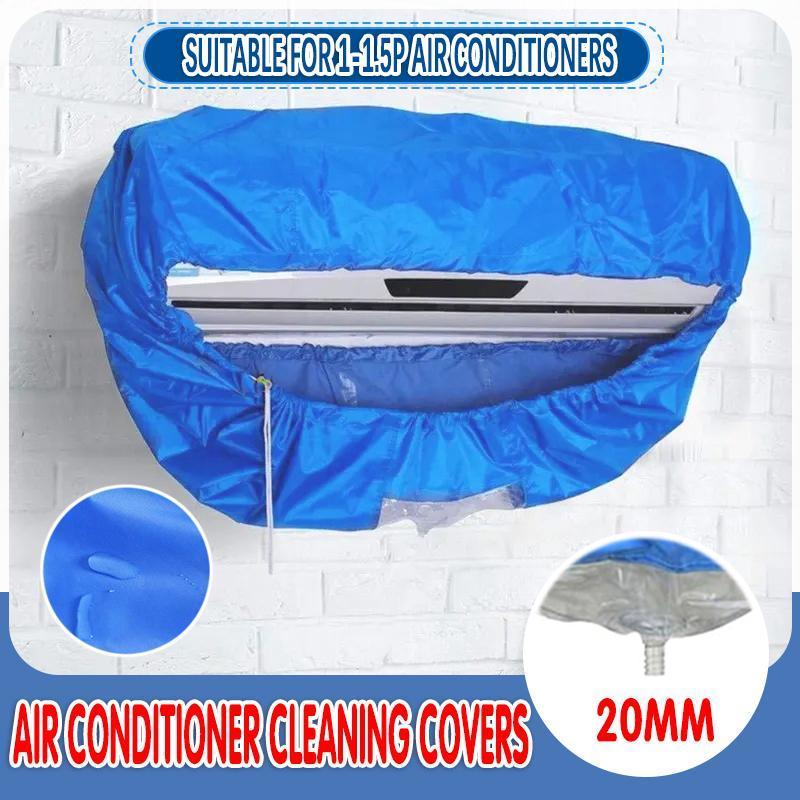 V528-XJ00523-756508-202509251425-00 Waterproof Air Conditioner Cleaning Cover for Wall Mounted Units 1 to 1.5P - Image 1
