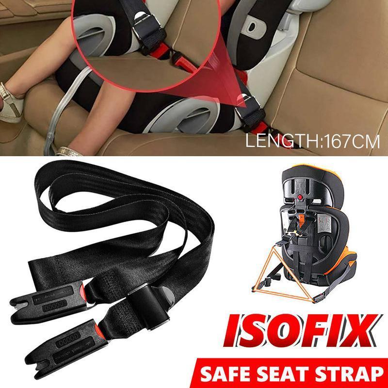 V528-ZK00425-533504-202509250921-00 Adjustable Child Baby Car Safety Seat Isofix Strap Latch Interface Anchor Holder - Image 1