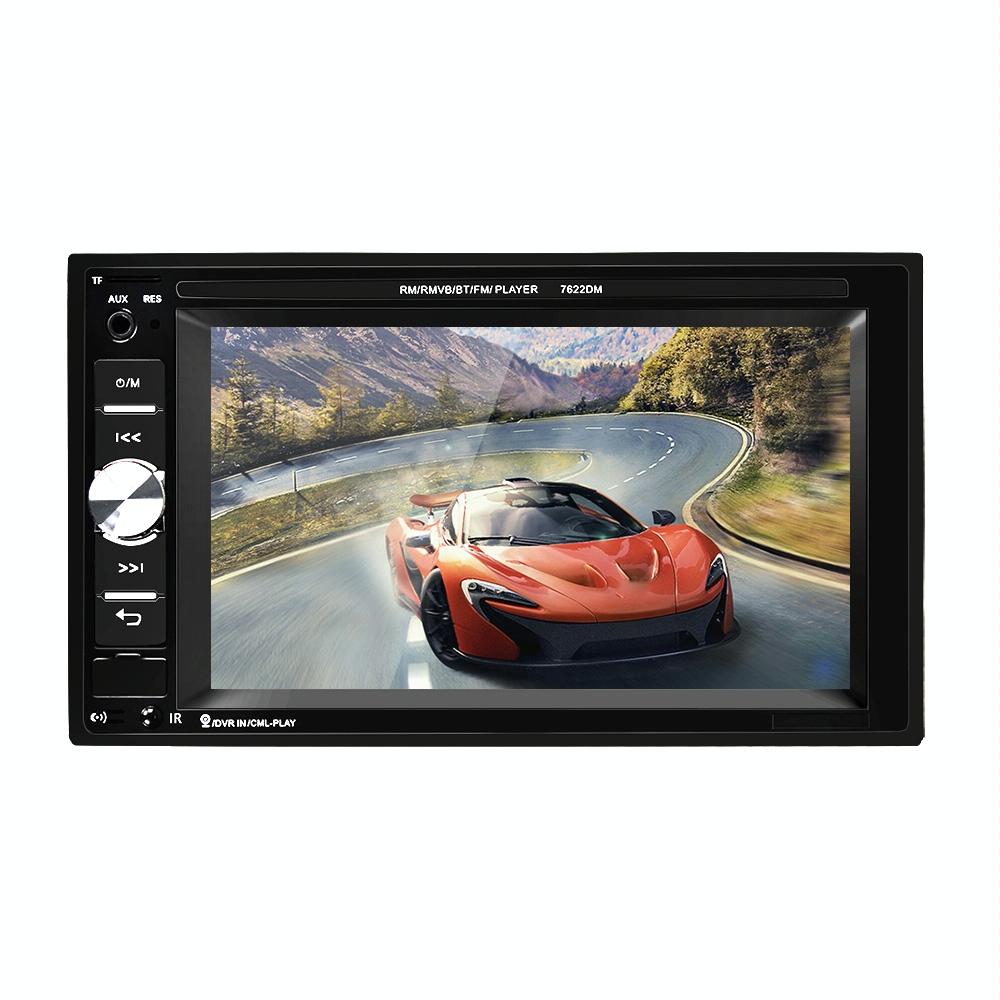 V562-0506100ADE-202508271625-00 6.2 Inch Car Dual Din Hd Mp5 Player W / Bluetooth Fm Phone Link Tf Card & Remote - Image 1