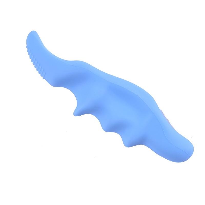 V562-2062802750DBT-202508280510-00 Silicone Thumb Massager For Muscle Relaxation And Fascia Massage Blue - Image 1