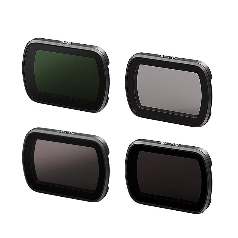 V562-2066554060DBT-202508290405-00 Double-sided Coated Filters for Dji Pocket 3 with Protective Goggles and Cpl Style - Nd16+Nd64+Nd256 + Cpl - Image 1