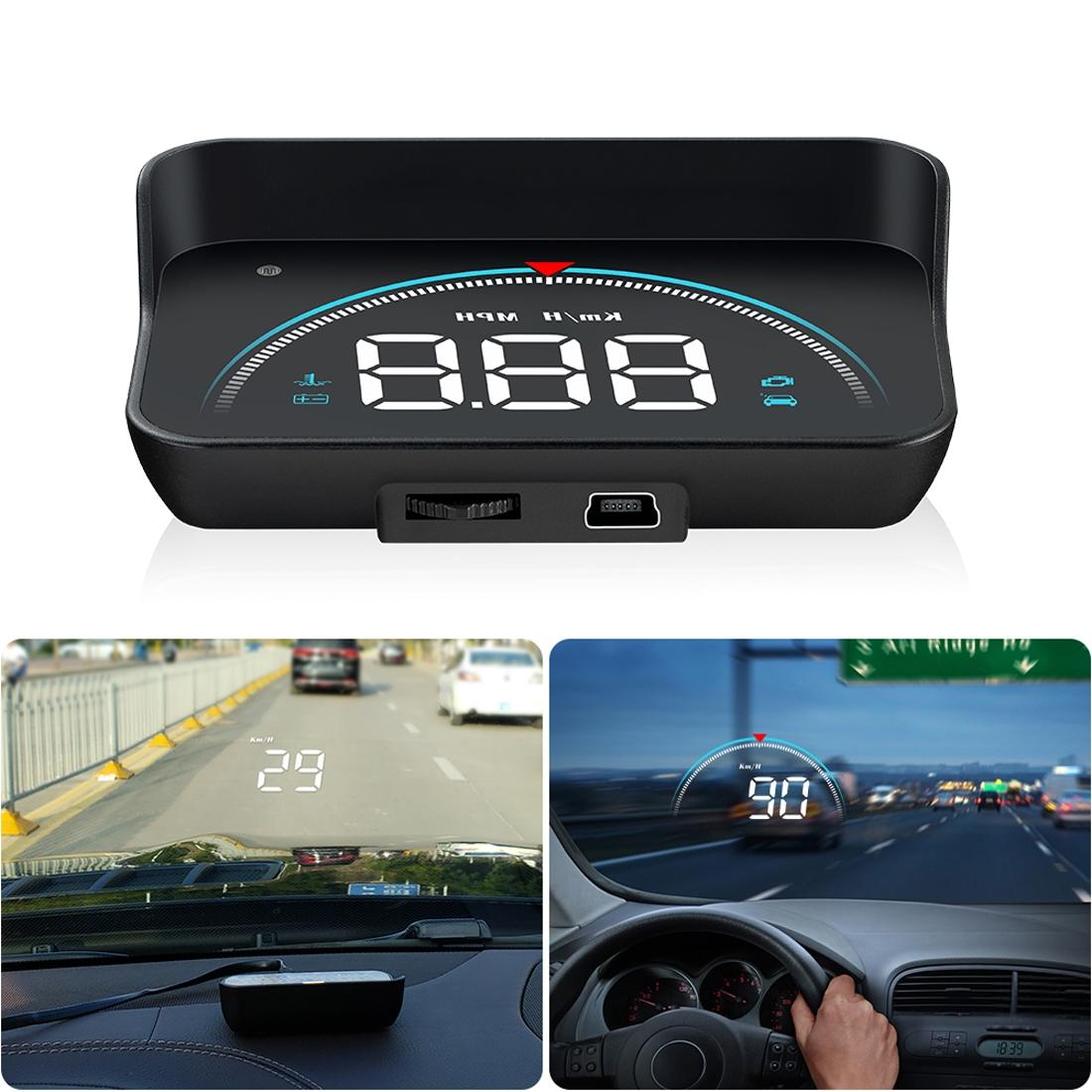 V562-2787SMC-202508271906-00 Universal Car Obd2 Hud 3.5 Inch Vehicle Head Up Display - Image 1