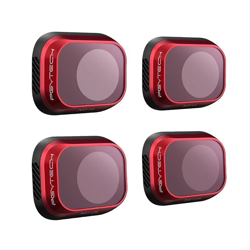 V562-3019623060DBT-202508272152-00 Drone Filter Set for Dji Mini 3 - Aluminum Alloy Nd 16 / 64 / 128 / 256 - Image 1