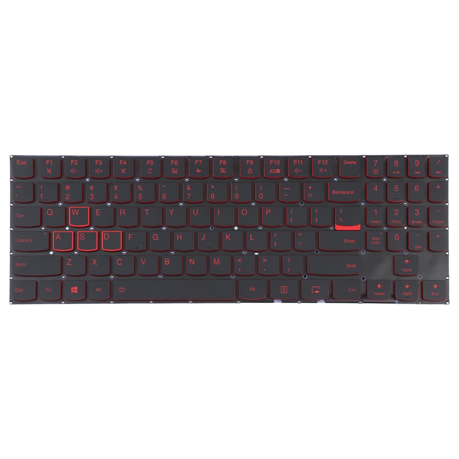 V562-304605300ADE-202508271525-00 Backlit us Keyboard for Lenovo Y520 - Red - Image 1