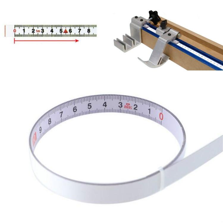 V562-3088392640DBT-202508271316-00 Self-adhesive Steel Ruler with 3m Tape Measure - Sticky Scale - Image 1