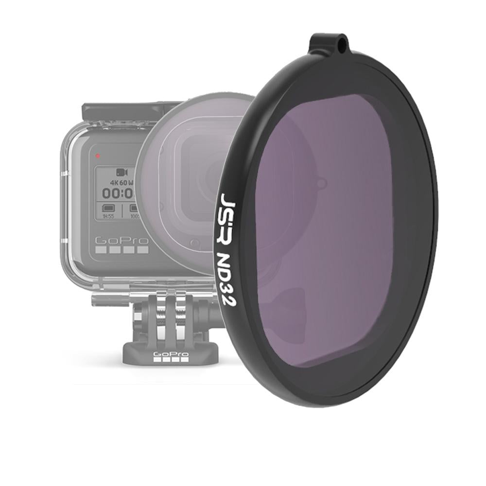V562-3791ACD-202508271952-00 Nd32 Lens Filter for Gopro Hero8 Round Housing - Image 1