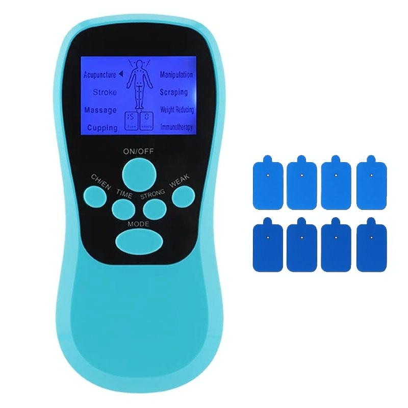 V562-4033514060DBT-202508292226-00 Blue Low Frequency Pulse Meridian Massage Instrument - Blue Upgrade - Image 1