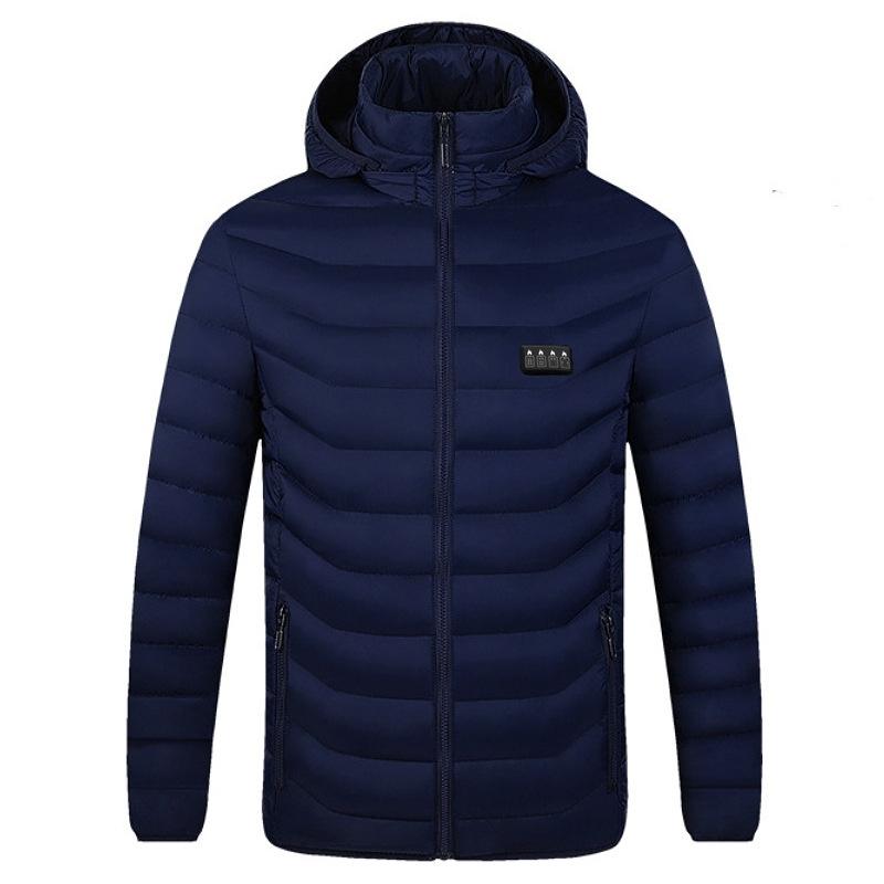 V562-4037854240DBT-202508291252-00 19 Zone 4 Control Black Usb Winter Electric Heated Jacket Warm Thermal Jacket - 19 Zone 4 Control Blue Xxxxxxl - Image 1