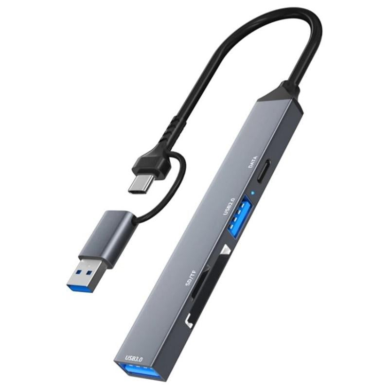 V562-4566200AYS-202508280446-00 Usb 3.0 Hub With Sd / Tf Card Reader & Docking Station - Image 1