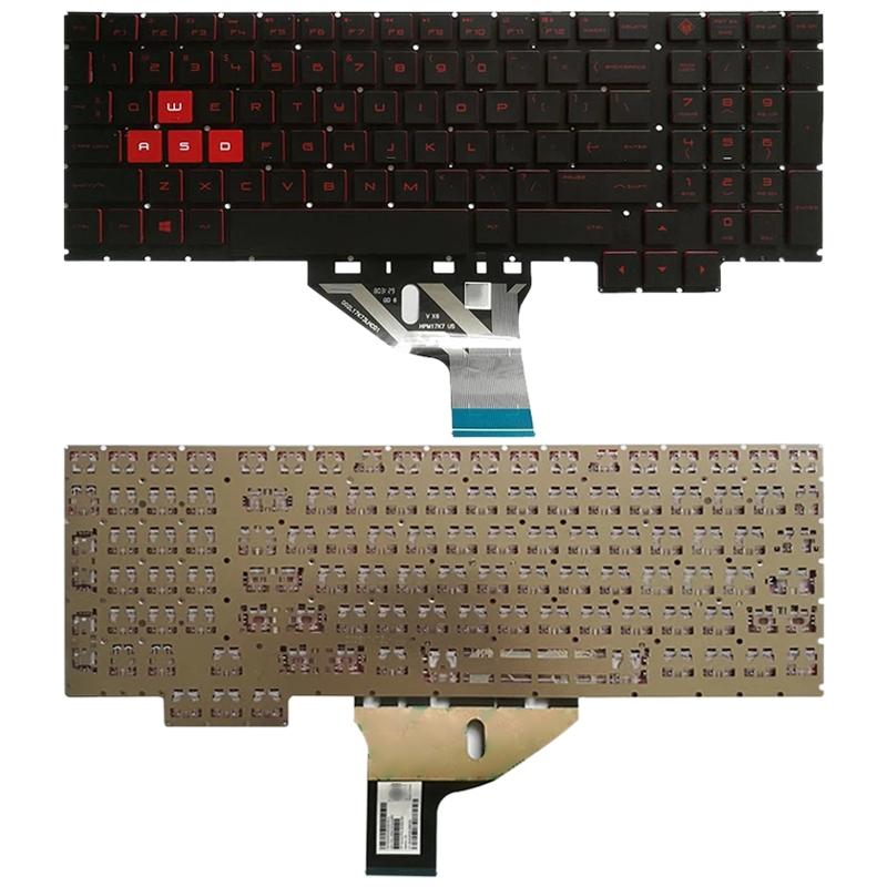 V562-5961SPS-202508272220-00 Backlit us Keyboard for Hp Omen 15-ce Series - Image 1