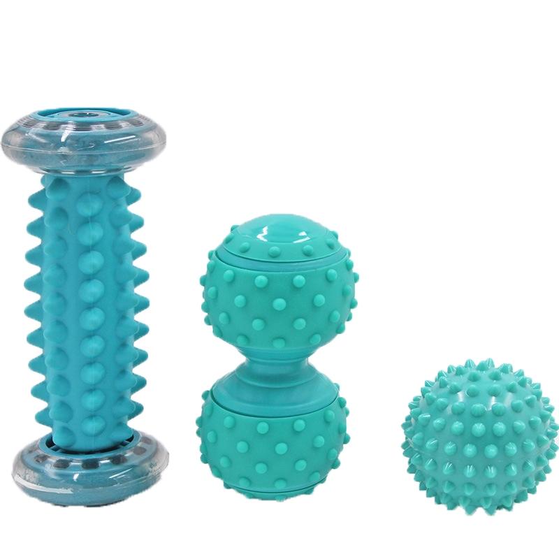 V562-6060891750DBT-202508280715-00 Plantar Fascia Massage Ball Set Green Foot Bottom Bump Peanut 7Cm Tattan Muscle Relaxation Fitness Hand Holding - Image 1
