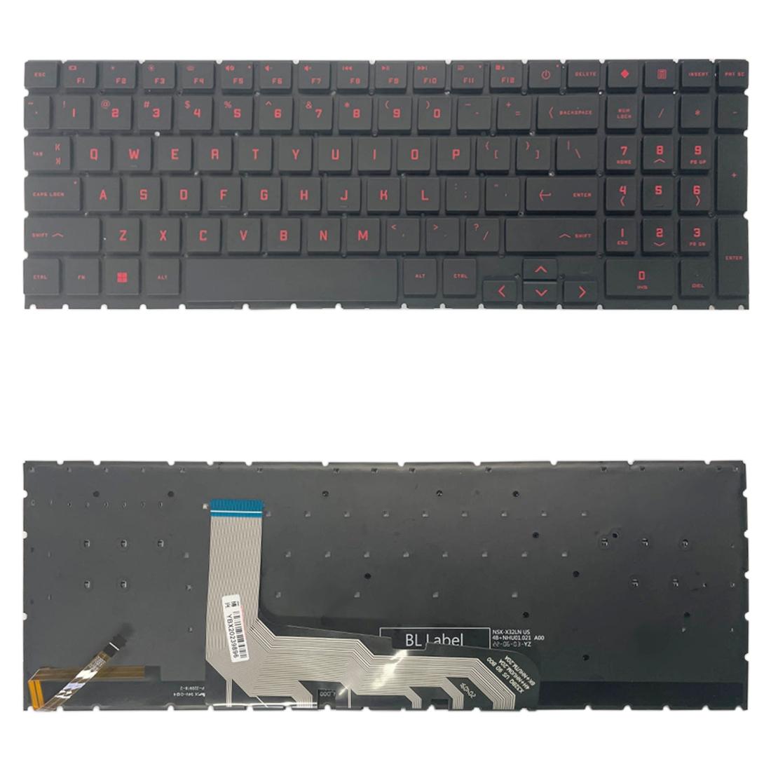 V562-6485SPS-202508271536-00 Backlit Keyboard for Hp Omen 15 2020 - us Version - Image 1