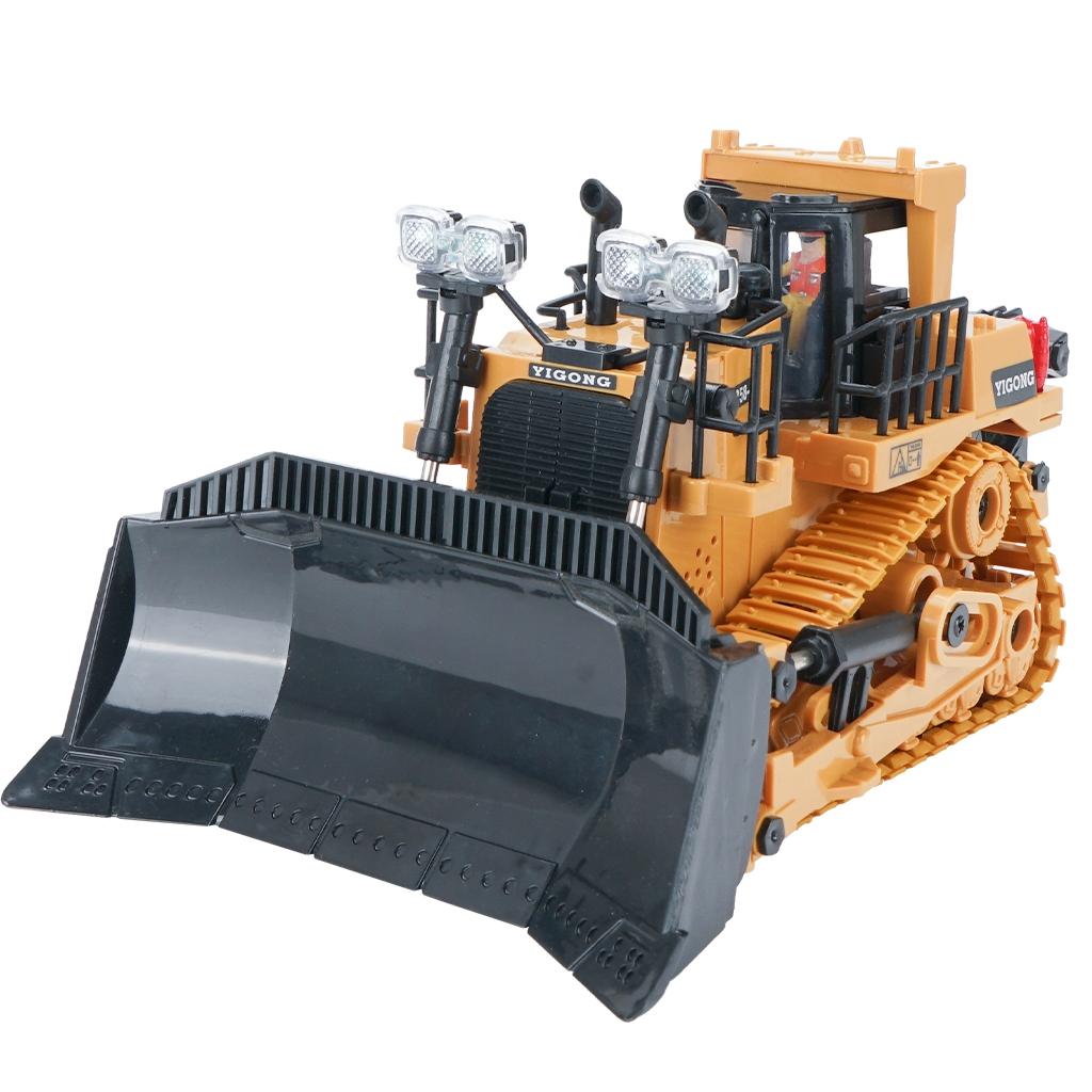 V562-7039100AYS-202508271045-00 2.4g Rc 9-channel Heavy Bulldozer 1 24 Crawler - Multi-function - Image 1