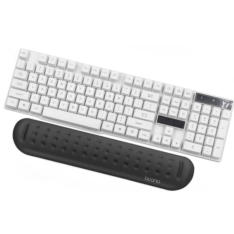 V562-7091530950DBT-202508272340-00 Silicone Memory Wrist Pad For Keyboard And Mouse Medium Size Black - Image 1