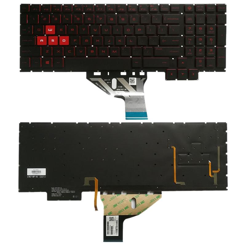 V562-7093PS-202508271730-00 Backlit us Keyboard for Hp Omen 15-ce Series - Image 1