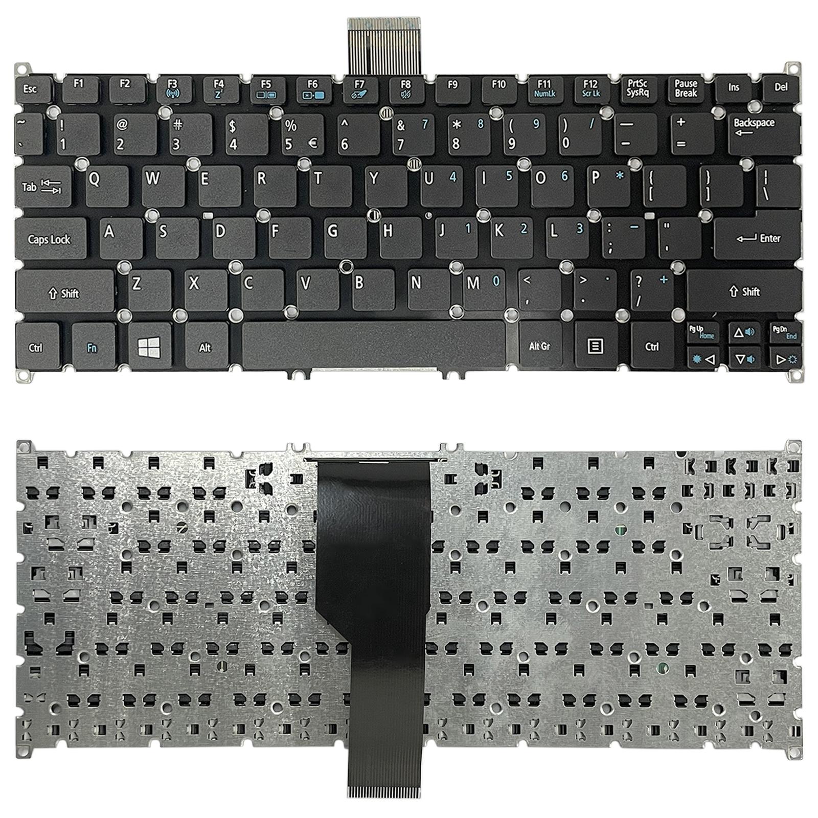 V562-7874SPS-202508272320-00 Acer Aspire one 725 726 756 V5-123 E3-112 S3-391 V3-112 V5-171 Keyboard - us Version - Image 1