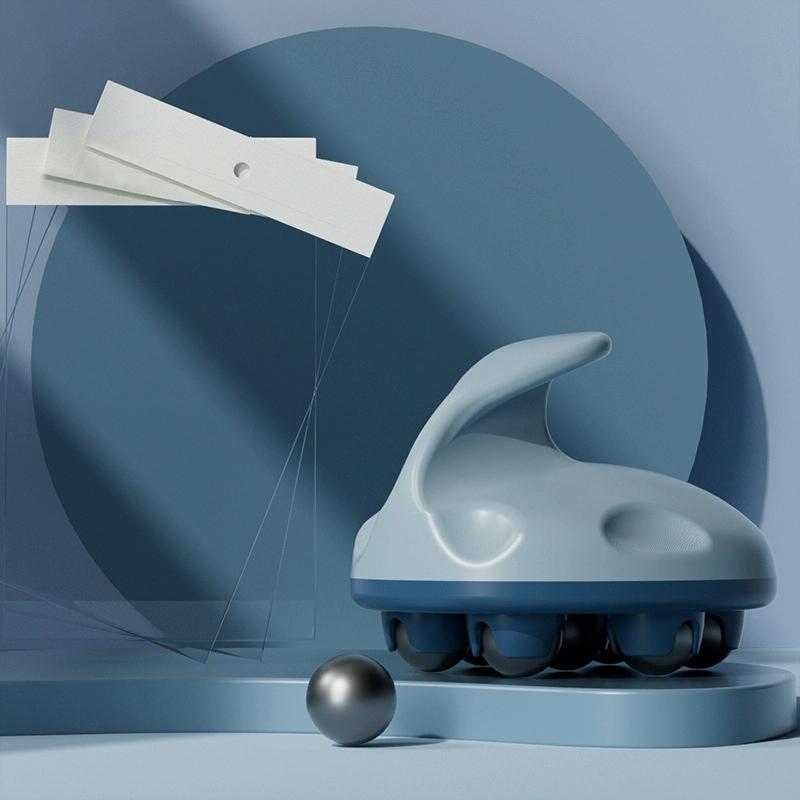 V562-8037342060DBT-202508280542-00 Blue Abdominal Ball Meridian Massager For Calf Muscle Relaxation Magnetic Ball - Image 1