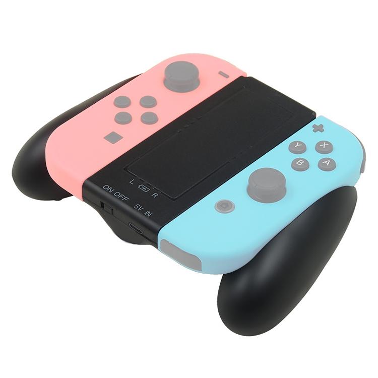 V562-8199TN-202508271220-00 Joy Con Controller Grip with Charger - Compact and Convenient - Image 1