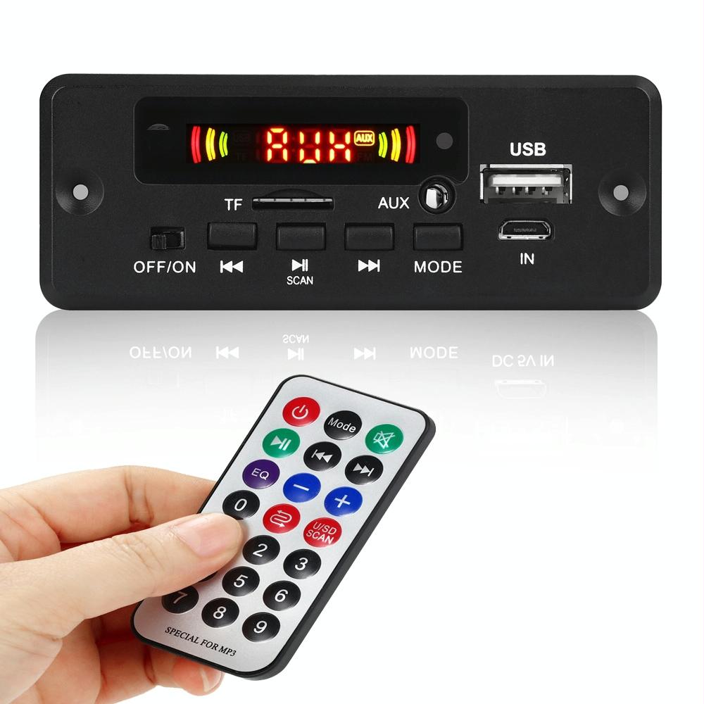 V562-9039PRC-202508271430-00 12V Car Mp3 Player Board With Fm Radio Bluetooth Remote Usb Tf - Image 1