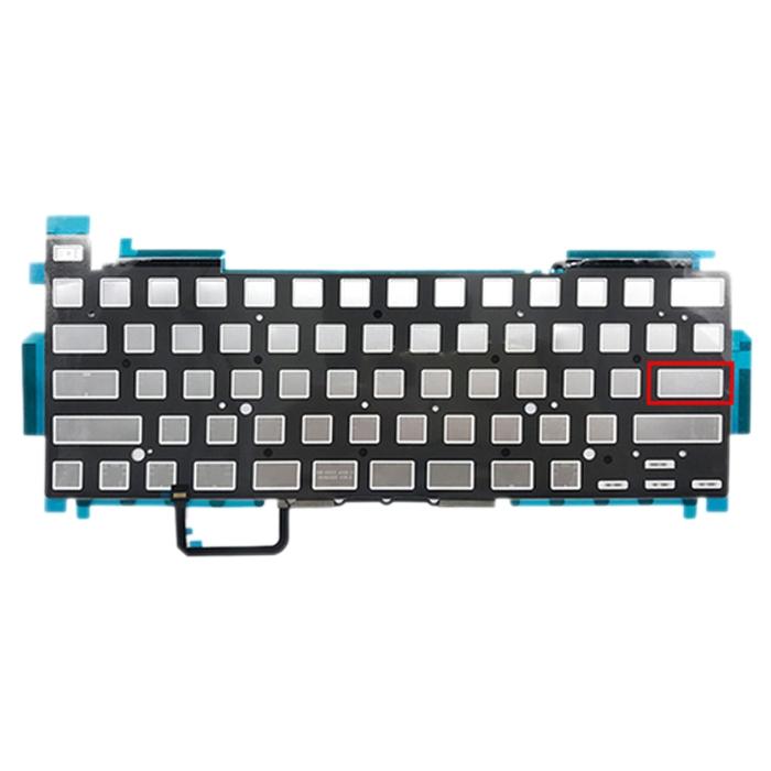 V562-9860CBM-202508271926-00 Backlit Keyboard for 13 Macbook Pro 2020 - Uk / Eu Version - Image 1
