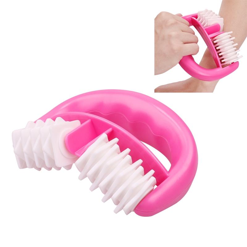 V562-A10026600ADE-202508292005-00 Portable Meridian Massager Compact Roller For Muscle Relief - Rose Red Piece - Image 1
