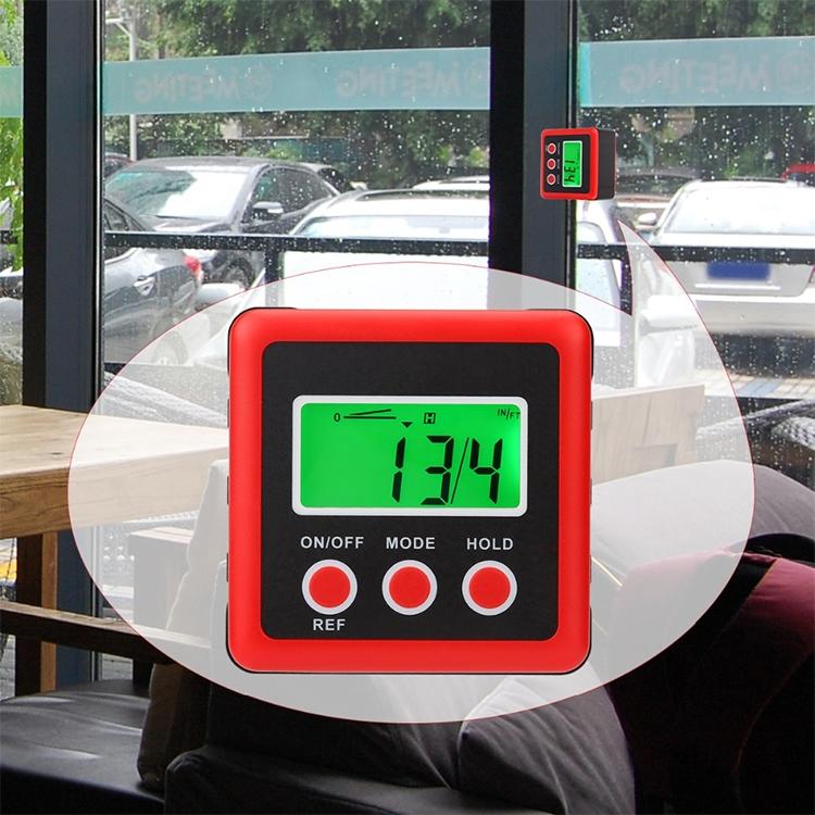 V562-A100485250DBT-202508280840-00 Mini Magnetic Digital Tilt Box with 3 Buttons - Red - Image 1