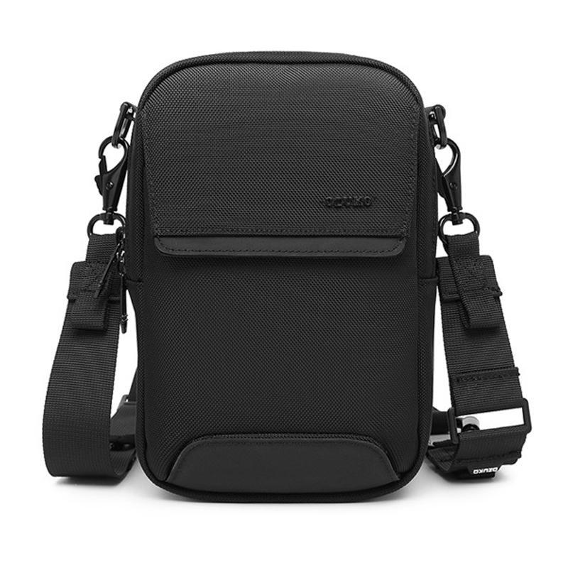 V562-A1016565060DBT-202508282325-00 Waterproof Men Shoulder Bag Multifunctional & Durable - Black - Image 1