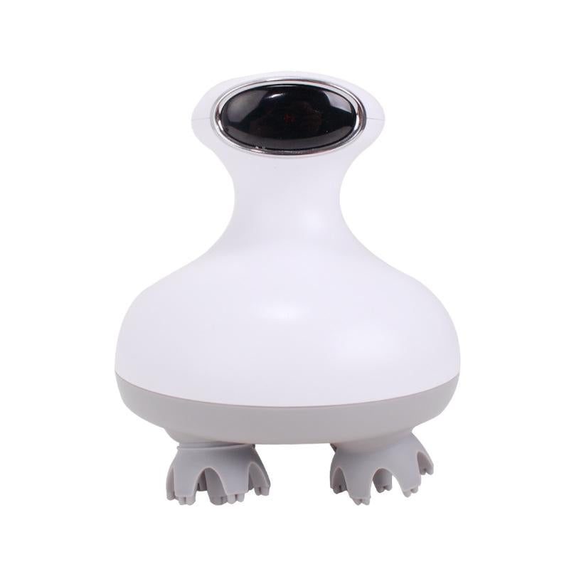 V562-A1018002060DBT-202508280310-00 Smart Vibrating Kneading Head Massager English White - Image 1