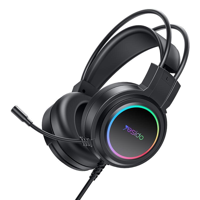 V562-A101975700ADE-202508280036-00 Usb Wired Rgb Gaming Headset With Mic 1.2M Cable Black - Image 1