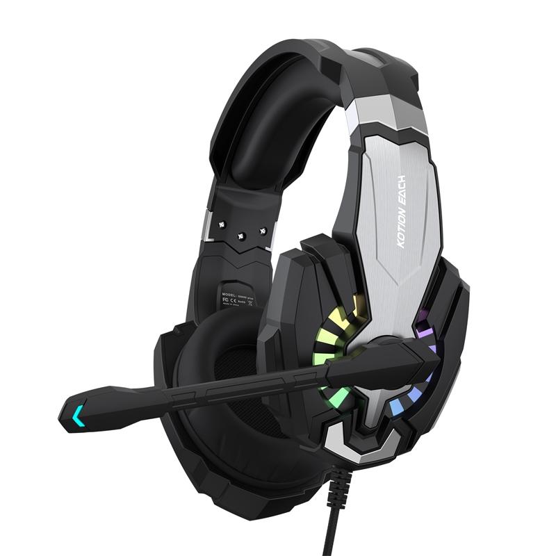 V562-A102644700ADE-202508292221-00 2.1M Gaming Headset With Mic Kotion Each G9000 Plus - Black - Image 1