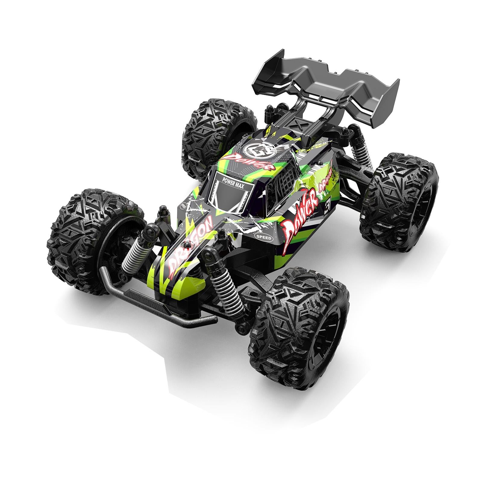 V562-A103519300ADE-202508282053-00 1 20 Full Scale 2.4g Rc Off-road Vehicle - Off-road Ready - Green - Image 1