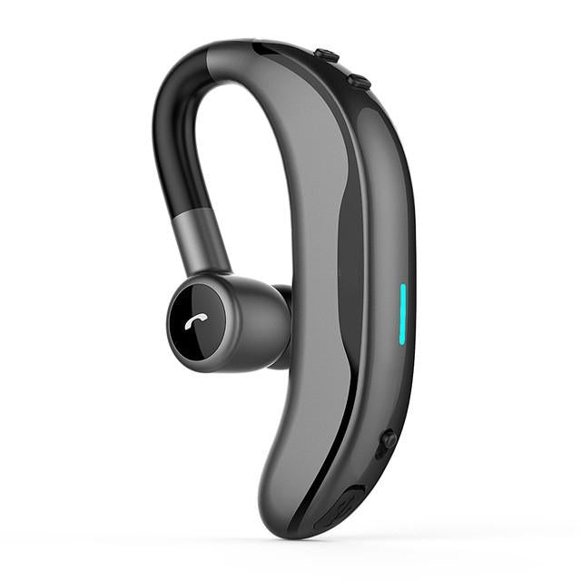 V562-A1037852010DBT-202508281711-00 Wireless Ear-hook Bluetooth Earphone with Mic - Car Handsfree - Black Grey - Image 1