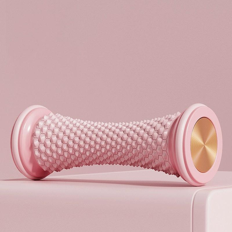 V562-A1040305060DBT-202508292246-00 Foot Massager Roller For Plantar Fascia Relief - Pink - Image 1