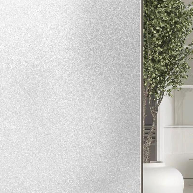 V562-A1048154060DBT-202508282104-00 30cm Wide Electrostatic Frosted Window Film for Thermal Insulation - Glue-Free Pure Matte - 30Cm Wide/Meter - Image 1