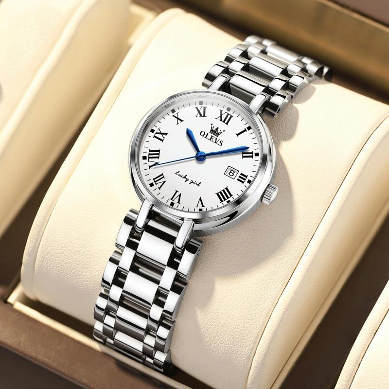 V562-A105081300ADE-202508271645-00 Stylish Waterproof Women Quartz Watch with Roman Dial - Image 1
