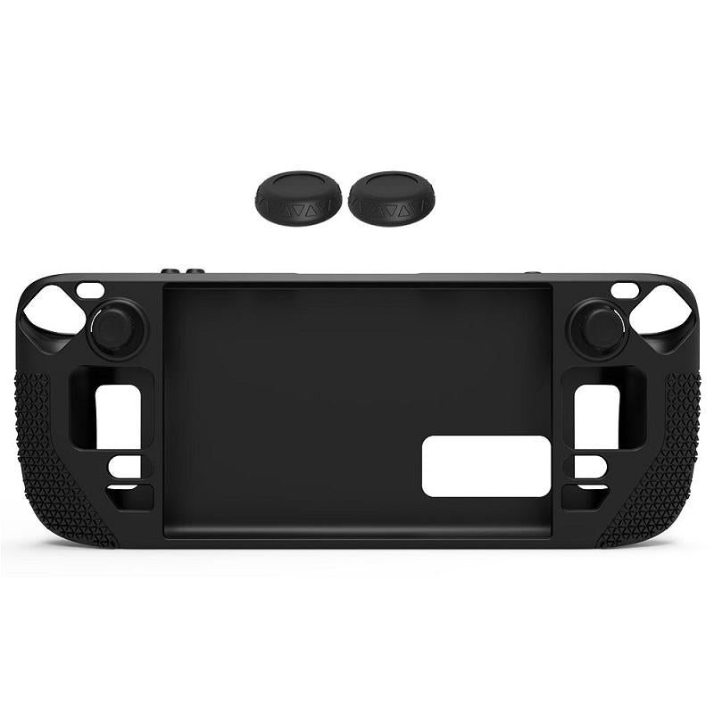 V562-A1052162060DBT-202508281545-00 Steam Deck Silicone Cover with Button Caps - All-inclusive - Black - Image 1
