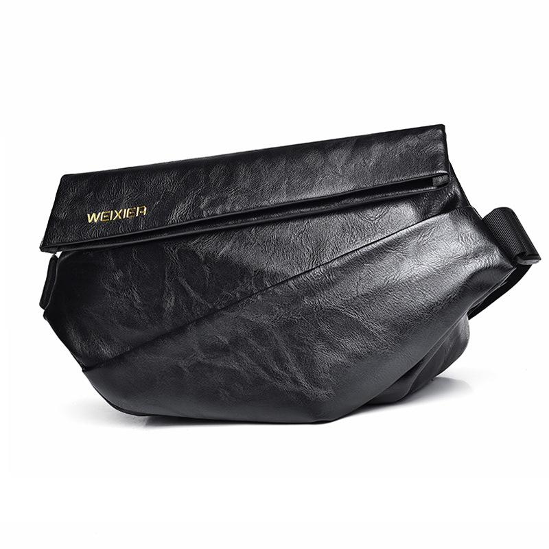 V562-A1059473060DBT-202508291226-00 Compact Single Shoulder Crossbody Backpack For Men - Black - Image 1