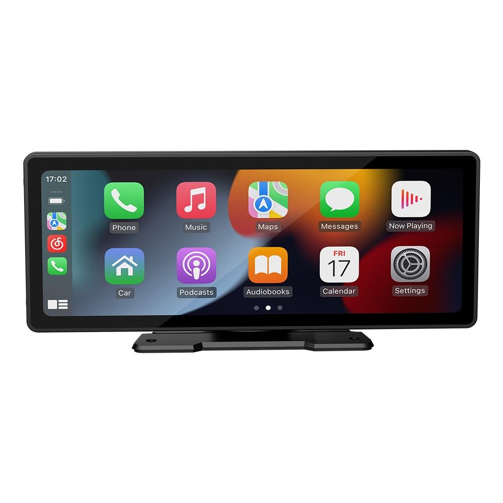 V562-A106079500ADE-202508271820-00 10.26 Inch Car Mp5 Player With Carplay / Android Auto - Portable Black - Image 1