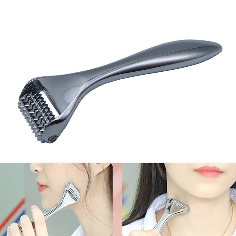 V562-A1071372060DBT-202508280546-00 Facial Massager Roller For Slimming Face Silver - Image 1