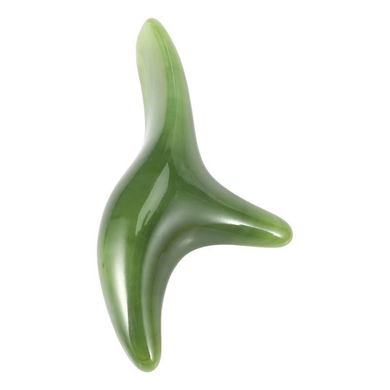 V562-A1074173060DBT-202508292254-00 Triangle Sparrow Massager Point Stick - Green - Image 1