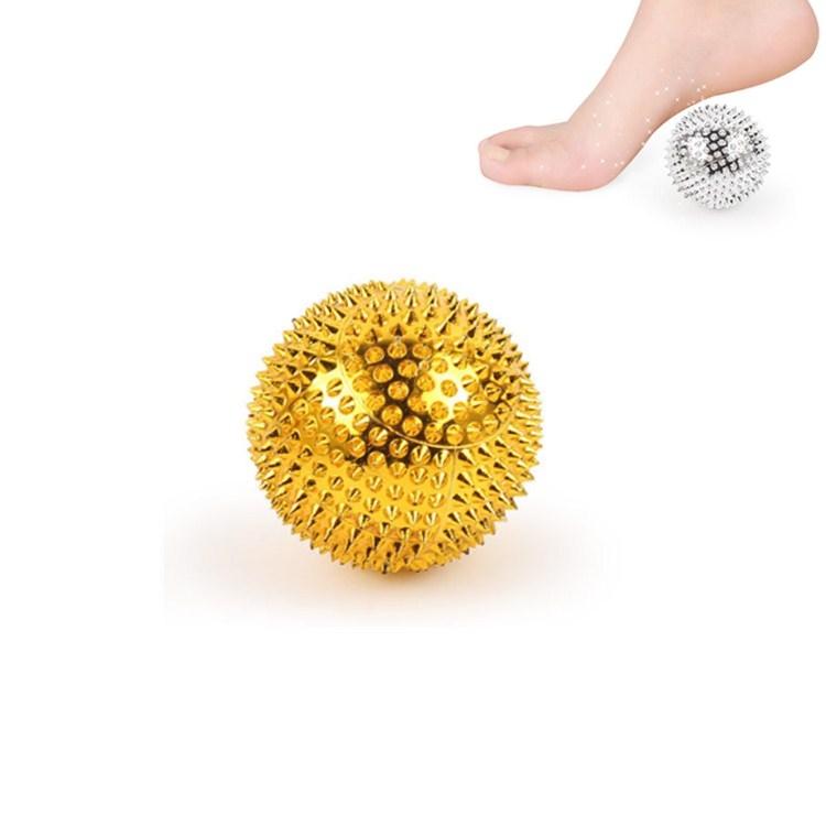 V562-A1080738630DBT-202508292225-00 1 Pair Magnetic Massage Balls Relax Muscles & Relieve Pressure 3.2Cm - Gold - Image 1