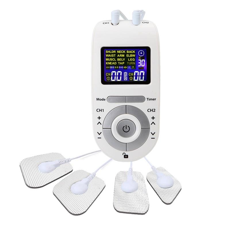 V562-A1081812750DBT-202508280515-00 12-Mode Digital Meridian Physiotherapy Instrument Acupuncture Massager White - Image 1