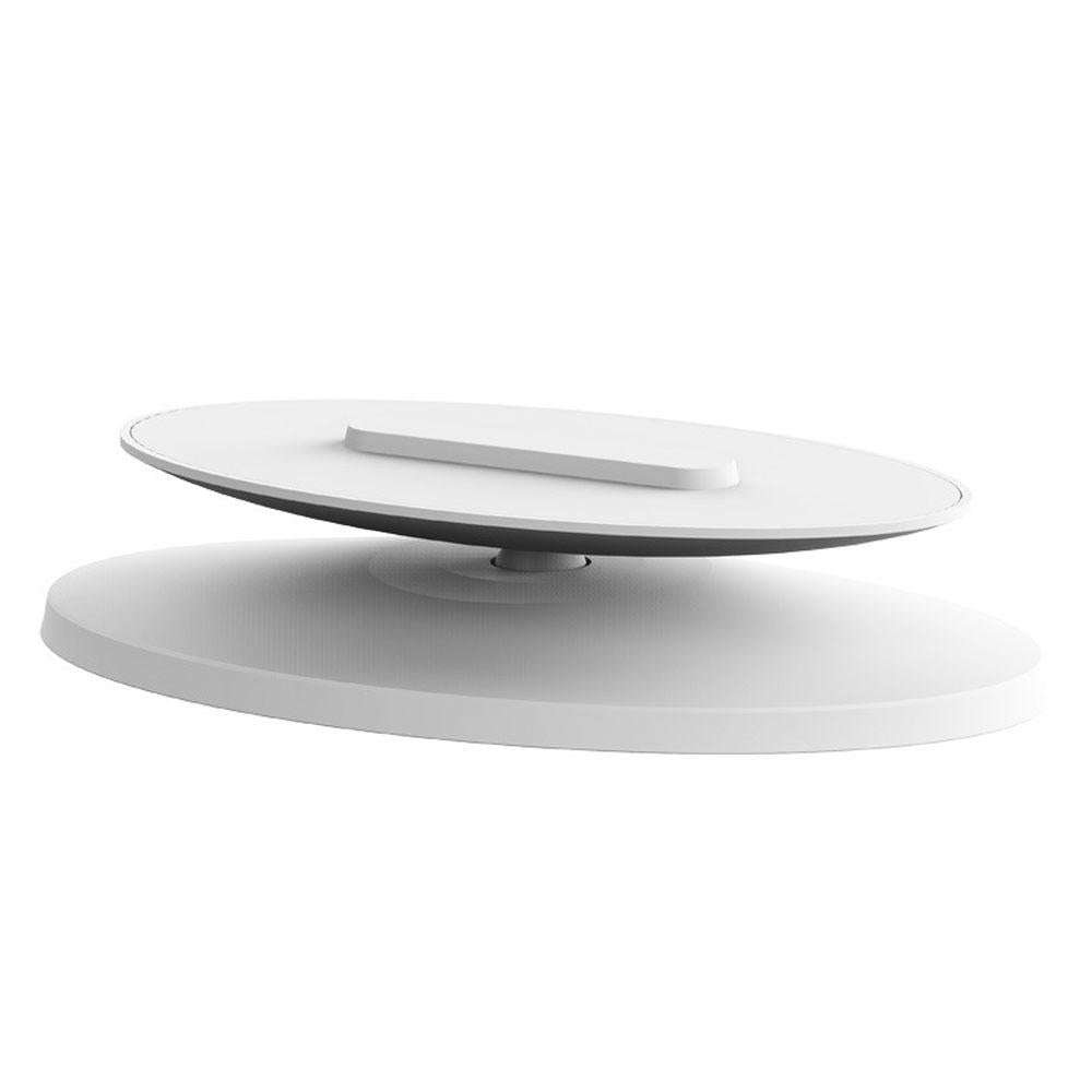 V562-A1082324060DBT-202508290210-00 Adjustable Stand for Amazon Echo Show 5 - 360 Degree Swivel Holder - White - Image 1