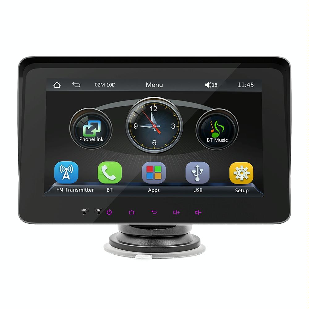 V562-A109079500ADE-202508271435-00 7 Inch Car Mp5 Player W / Carplay & Android Auto - Black - Image 1