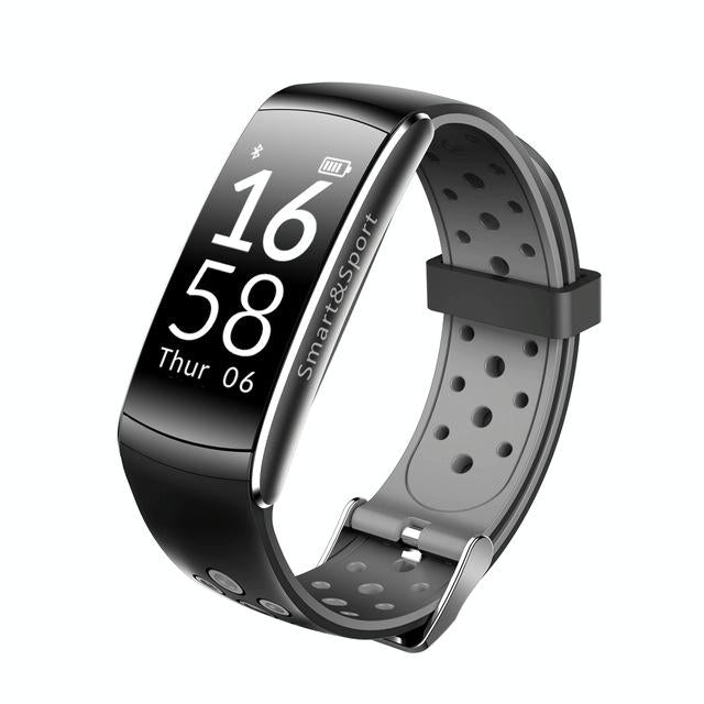 V562-A109336750DBT-202508280931-00 Waterproof Heart Rate Monitor Fitness Tracker - Black - Image 1
