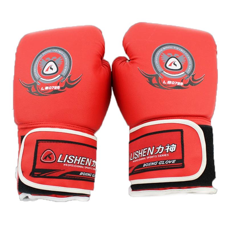 V562-A1096079450DBT-202508281810-00 Muay Thai Training Gloves - Thickened For Fitness - Black - Image 1
