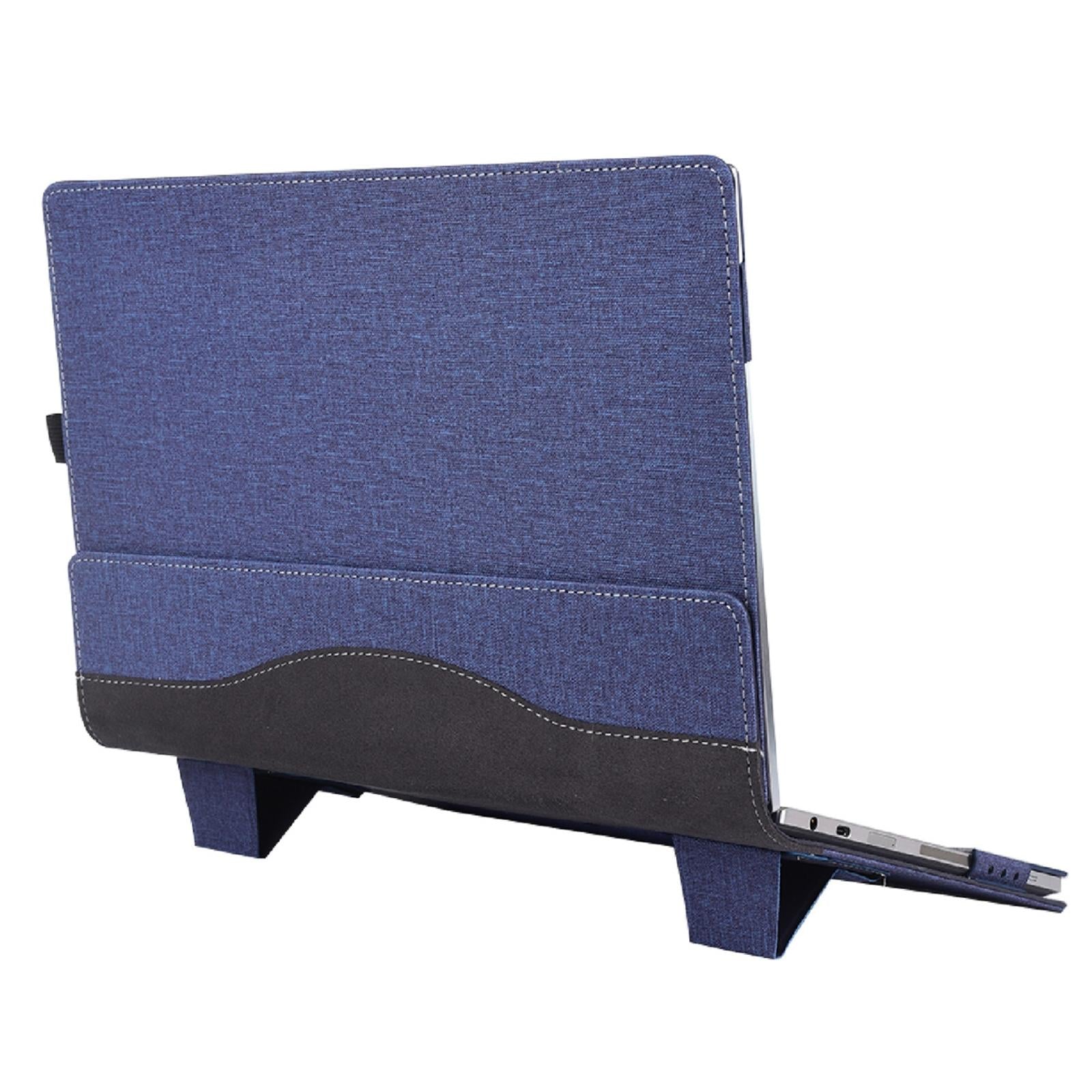 V562-A6098946750DBT-202508290453-00 Protective Leather Laptop Case With Stand - 15.6 Inch - Black - For Samsung Galaxy Book 3 360 - Image 1