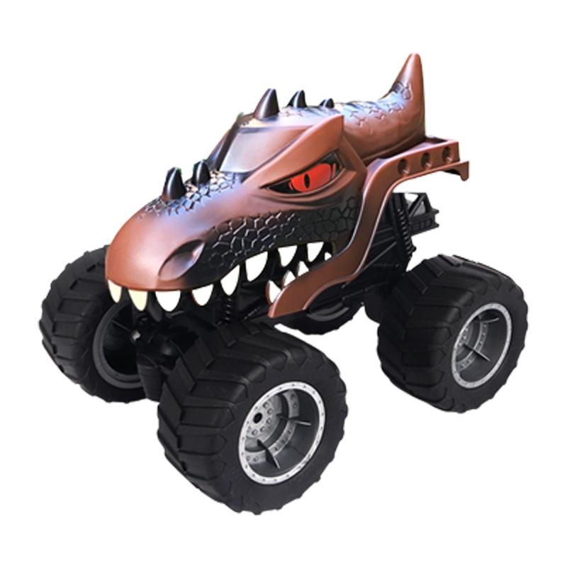 V562-B102010500ADE-202508280930-00 Remote Control Dinosaur Climbing Car - 2.4g - Brown - Image 1