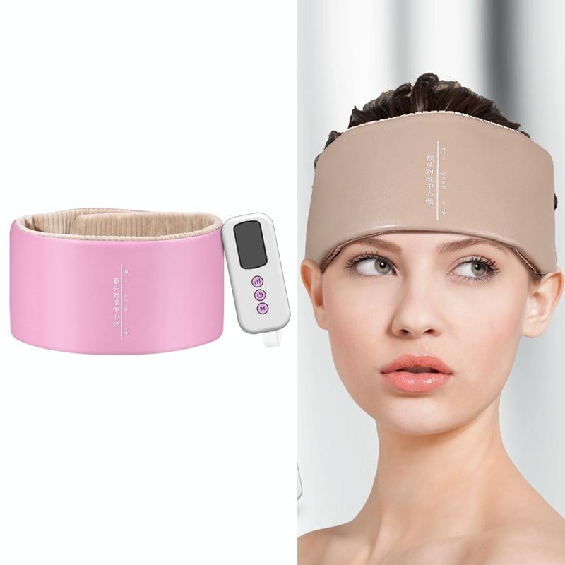 V562-B1023823060DBT-202508292025-00 Hot Compress Head Massager For Headache Relief - Pink - Image 1