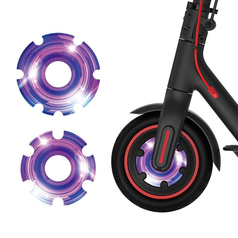V562-B1033502060DBT-202508281226-00 Waterproof Sticker for Xiaomi M365 Scooter Motor - 1 Pair - Colorful 2 - Image 1